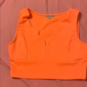 Orange top